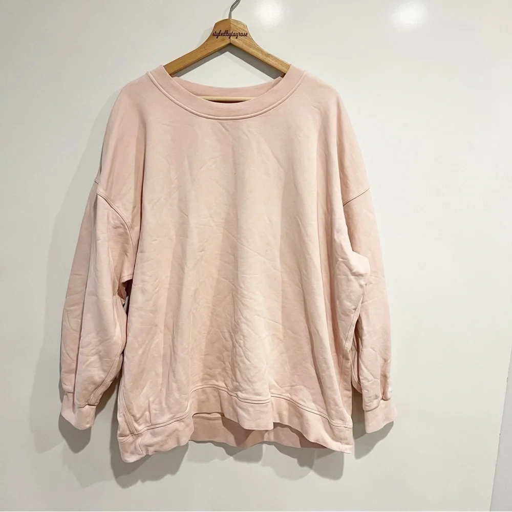Lululemon Perfectly Oversized Crewneck Sweatshirt Pino